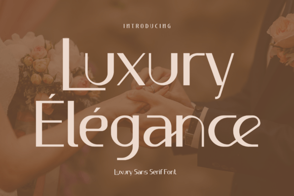 Luxury Élégance: A Playful Sans Serif Font Review